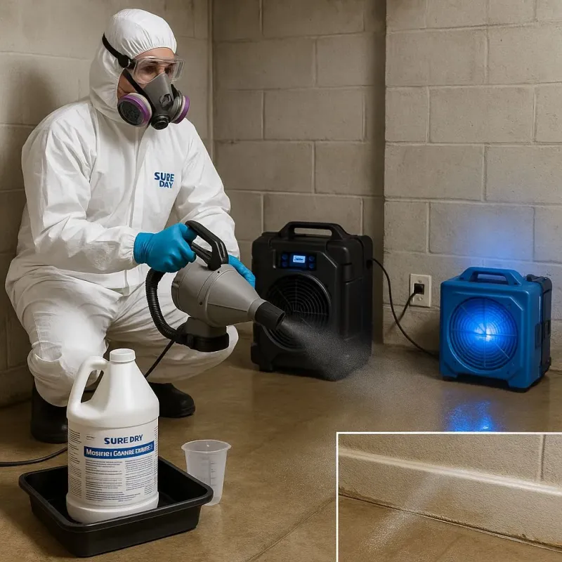 Sanitization and Odor Removal process in Holiday Valley, OH